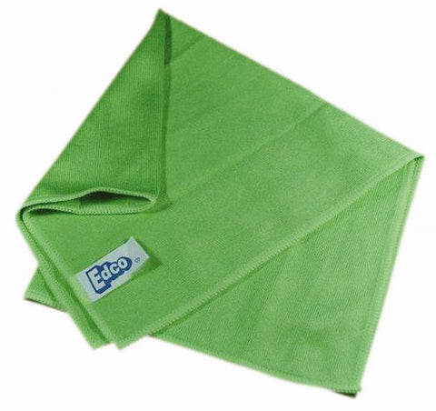 Microfibre Glass / Mirror Cleaning Cloth Green/Blue